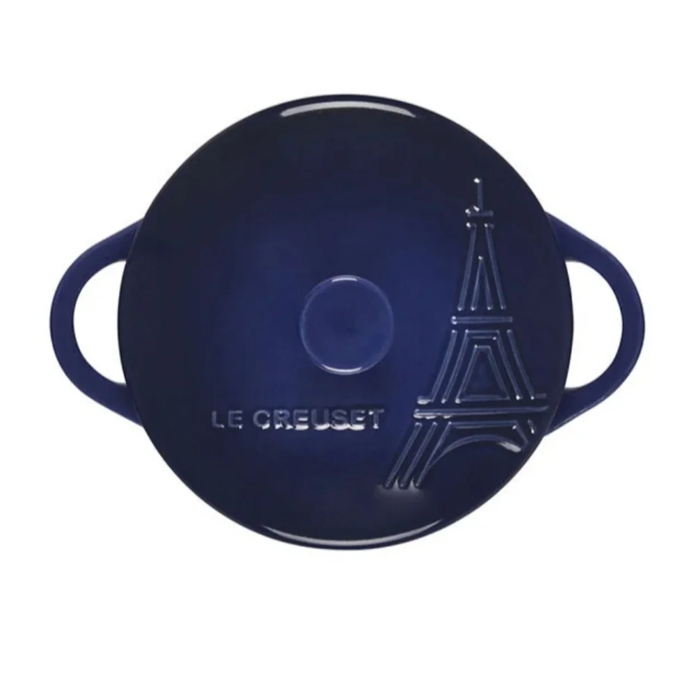 Le Creuset Mini Indigo Blue Cocotte Duo